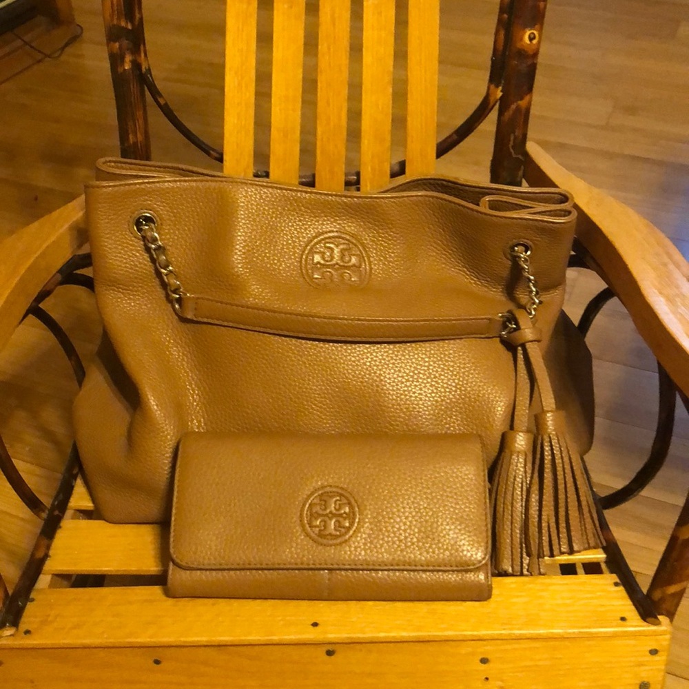 Tory Burch wallet and handbag combo